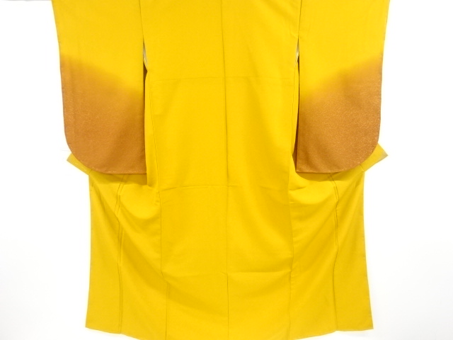 JAPANESE KIMONO / VINTAGE LONG SLEEVES KIMONO / SCATTERED NORI PATTERN